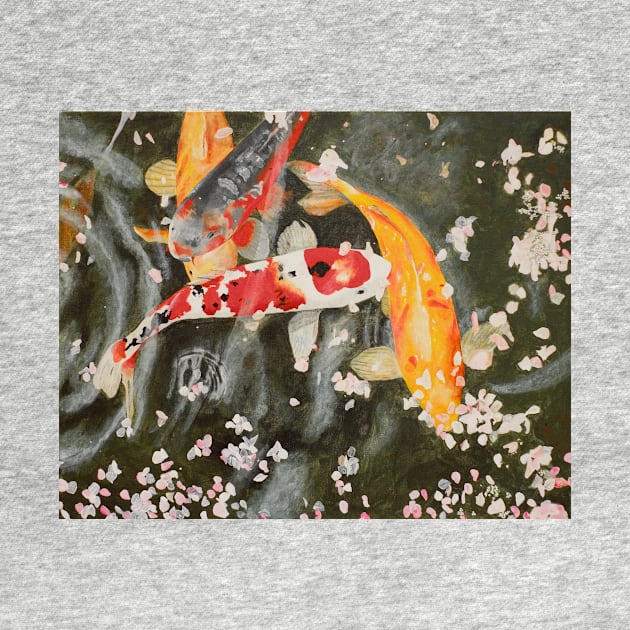 Japanese Koi by starblueshell